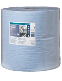 Tork 130070 Blue Heavy Duty 2-ply Wiper Roll